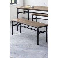 Julian Bowen Carnegie 2 Seater Dining Bench in Natural