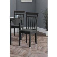 Julian Bowen Coast Dining Chair (Set of 2) in Black
