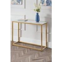 Julian Bowen Scala Console Table in Gold