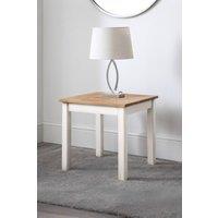 Julian Bowen Coxmoor Square Side Table in Light Oak