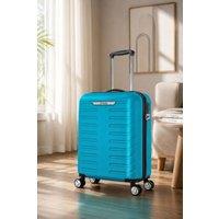 Pamposh ABS Hard Shell Luggage Bags For Travel 19 Inch Cabin Size Suitcase in Teal