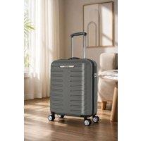 Pamposh ABS Hard Shell Luggage Bags For Travel 19 Inch Cabin Size Suitcase in Dark Grey