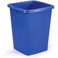 Durable 90L Waste Bin Blue - Square Recycling Bin - Food Bin - Durabin | Size: 1 Pack