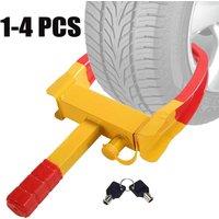 SPETLEK Heavy Duty Security Wheel Clamps Locks 4x