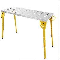 NESTLUNE 30 x20 Folding Welding Workbench Table in Silver | Size: 10000mm x 520mm