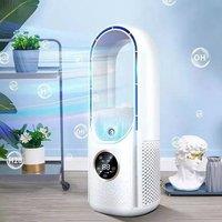 NESTLUNE Portable Air 6 Speed Silent Timer Air Conditioner Cooler in White
