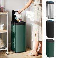 EONLION 50L Sensor Bin, Touchless Kitchen Bin in Green | Size: 100 cm