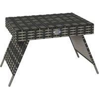 EONLION Light Grey Foldable Outdoor Coffee Table | Size: 100 cm