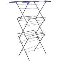EONLION 15M Durable Laundry Rack in Grey | Size: 100 cm