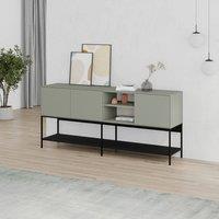 Decortie Amira' Modern Sideboard Cabinet Storage Console in Green | Size: 2 Pack