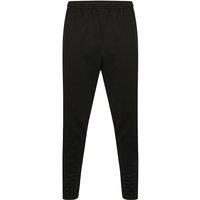 Finden & Hales Men's Knitted Tracksuit Pants in True Black | Size: Large