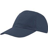 Atlantis Men's Start 6 Panel Baseball Cap Pack of 2 in Navy