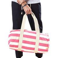 Westford Mill Men's Nautical Barrel Bag in Natural