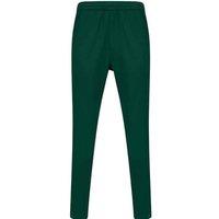 Finden & Hales Men's Knitted Tracksuit Pants in Bottle Green | Size: Large
