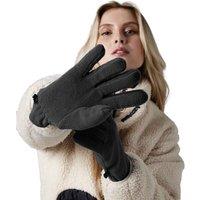 Beechfield Men's Fleece Gloves in Black | Size: S/M