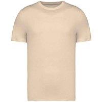 Native Spirit Men's Heavyweight Slim T-Shirt in Medium Beige | Size: Small