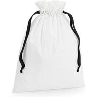 Westford Mill Men's Cotton Bag 44cm x 36cm in Off-White | Size: 44 cm x 36 cm