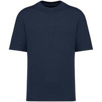Native Spirit Men's French Terry T-Shirt in Navy | Size: XS