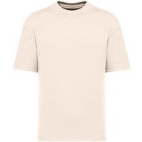 Native Spirit Men's French Terry T-Shirt in Ivory | Size: 2XL