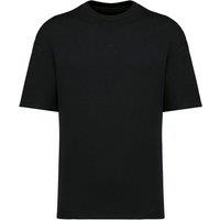 Native Spirit Men's French Terry T-Shirt in Black | Size: XL