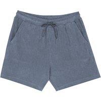 Native Spirit Men's Terry Towel Shorts in Mid Grey | Size: Medium