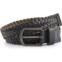 Jones Bootmaker Men's Ulrich Leather Belt in Black | Size: XL