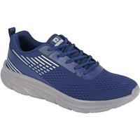 Rdek Men's Contrast Detail Lace Up Trainers in Navy | Size: 12