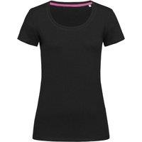Stedman Stars Women's Stedman Claire Crew Neck Tee in Black | Size: XS