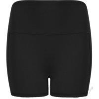 Tombo Women's Pocket Shorts in Black | Size: S/M