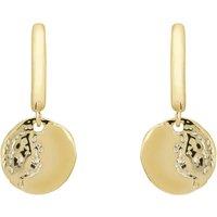 Latelita Women's Lunar Moon Huggie Hoop Earrings Gold