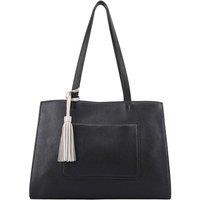 Lloyd Baker Women's Eleanor Leather Shoulder Bag in Jet Black