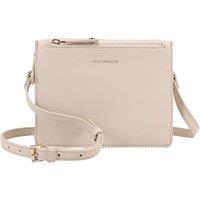 Paul Costelloe Women's Thaya Leather Cross Body Bag in Light Beige