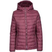 Trespass Women's Valerie Padded Jacket in Maroon | Size: XL