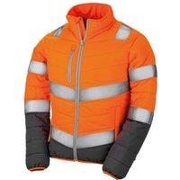 SAFE-GUARD by Result Women's Safety Padded Jacket in Orange | Size: XS