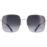Marc Jacobs Women's Square Gold Black Dark Grey Gradient MARC 654/S