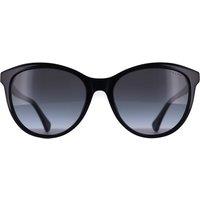 Ralph by Ralph Lauren Women's Round Shiny Black Gradient Grey RA5336U