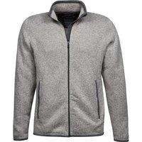 TEE JAYS Men's Aspen Full Zip Jacket in Grey | Size: XL