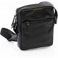 PRIMEHIDE 'Orion' Leather Men's Flight bag in Black
