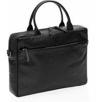 PRIMEHIDE 'Orion' Leather Men's Business Case in Black