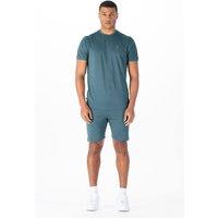 Luke 1977 Men's Traff T-Shirt & Short Set in Teal | Size: 2XL