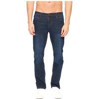 Duck&Cover Men's Elix Regular Straight Leg Comfort Stretch Denim Jeans in Dark Blue | Size: 40S