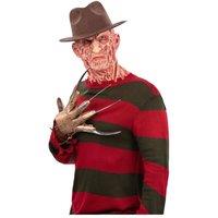 A Nightmare On Elm Street Men's Freddy Krueger Costume Jumper in Brown | Size: Large