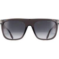 Marc Jacobs Men's Square Transparent Grey Grey Gradient MARC 586/S