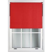 Furnished Red Blackout Roller Blinds - Trimmable Window Shade for Home & Office | Size: 45 cm width x 210 cm drop