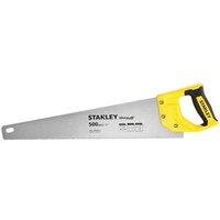 Stanley Sharpcut Handsaw 500mm (20in) 7 TPI in Yellow