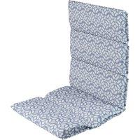 Gardenwize Pack of 2 Geo Full Length Seat Cushions