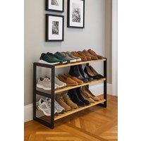 Neo 3 Tier Wooden Shoe Storage