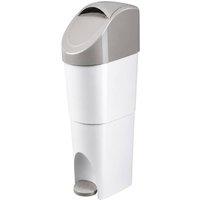 ProKleen Sanitary Waste Bin with Foot Pedal Waste Disposal in Grey | Size: 1 Pack