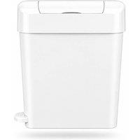 ProKleen 22L Sanitary Waste White Bin with Foot Pedal | Size: 1 Pack