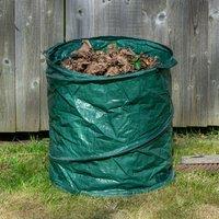 Samuel Alexander Pop Up Garden Waste Bag 48cm High x 44cm Diameter in Green | Size: 48 cm High x 44 cm Diameter